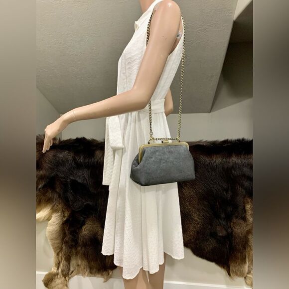 Handmade Real Hair-on-horsehide Push-lock Clutch/Shoulder/Crossbody/Evening Bag - Picture 6 of 16